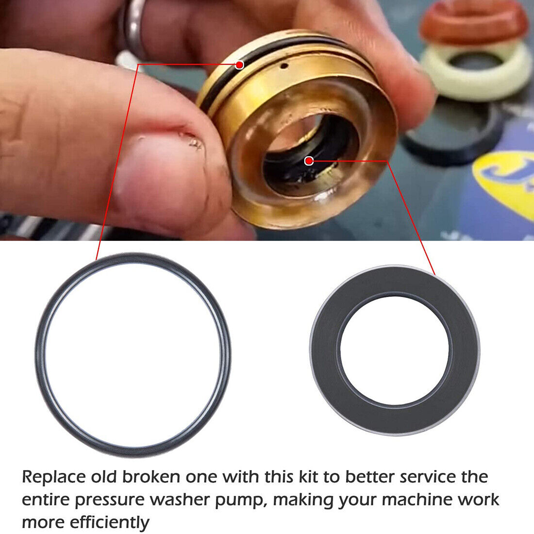 Comet ZWD Packing Kit Seal Repair kit 5019006400 For ZWD4040 Comet ZWD Packing Kit Seal Repair kit 5019006400 For ZWD4040