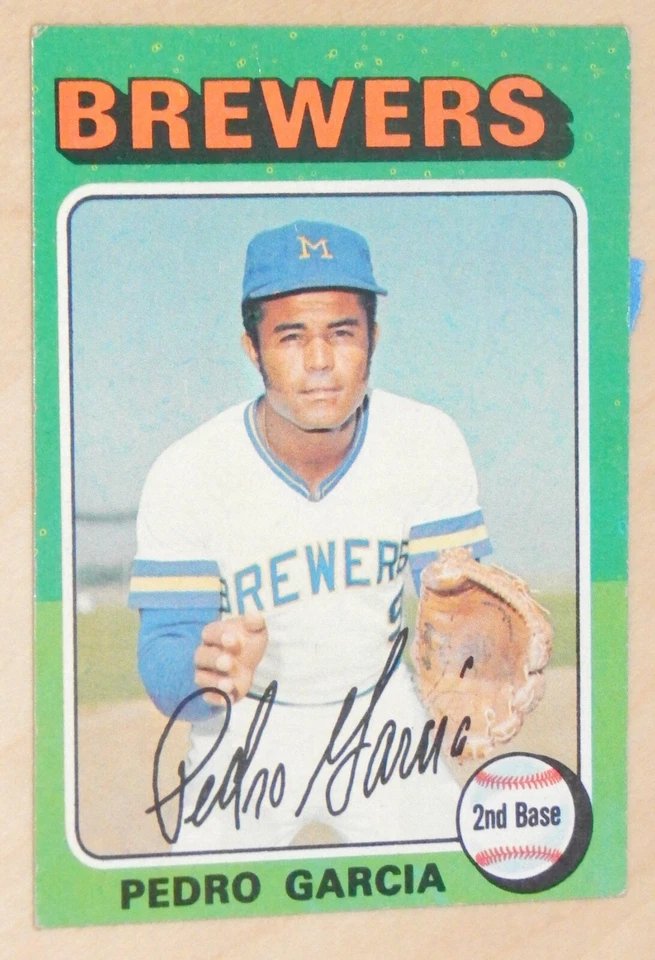 1975 Topps Milwaukee Brewers Baseball Cards Set of 7 Excellent Condition - Image 3 of 4