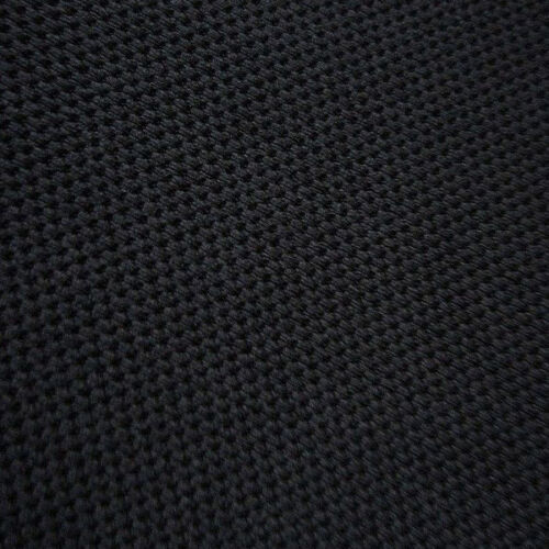39"x 63" BLACK JERSEY Pineapple Car Seat Interior Mesh Fabric FOR RECARO BRIDE  - Picture 1 of 3