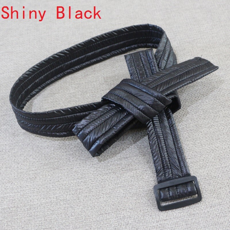 DESIGN Curve - Doudoune Sans Manches à Ceinture - Noir