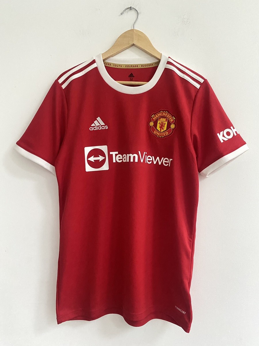 Manchester United Shirt 2021 - 2022 Sancho #25 Size Medium Adidas