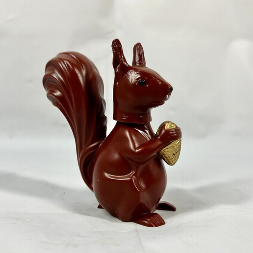 Squirrel Acorn Bobblehead Nodder Brown Plastic Celluloid VTG Breba West Germany - Picture 3 of 17