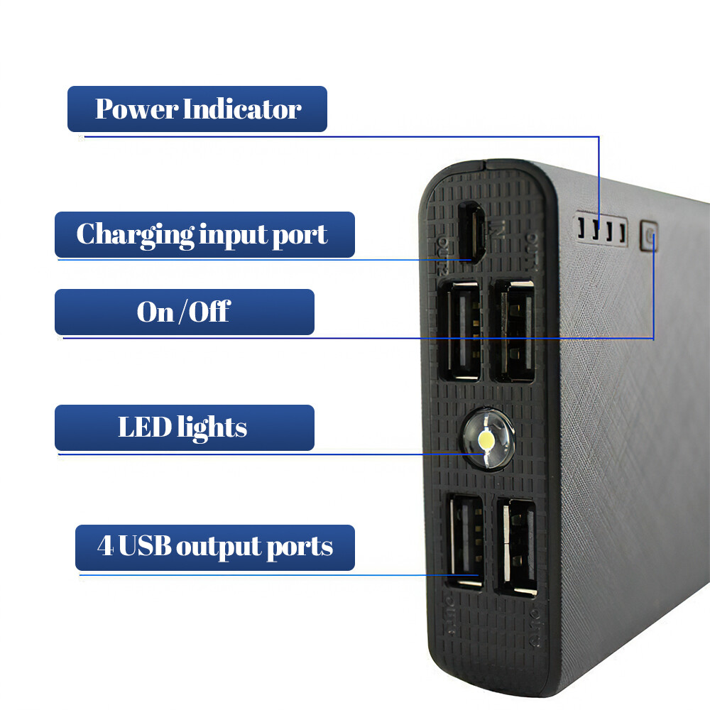 Powerbank 20000 MAh 22,5 W Caricatore Portatile PD3.0 QC4.0 Quick - Foto 5