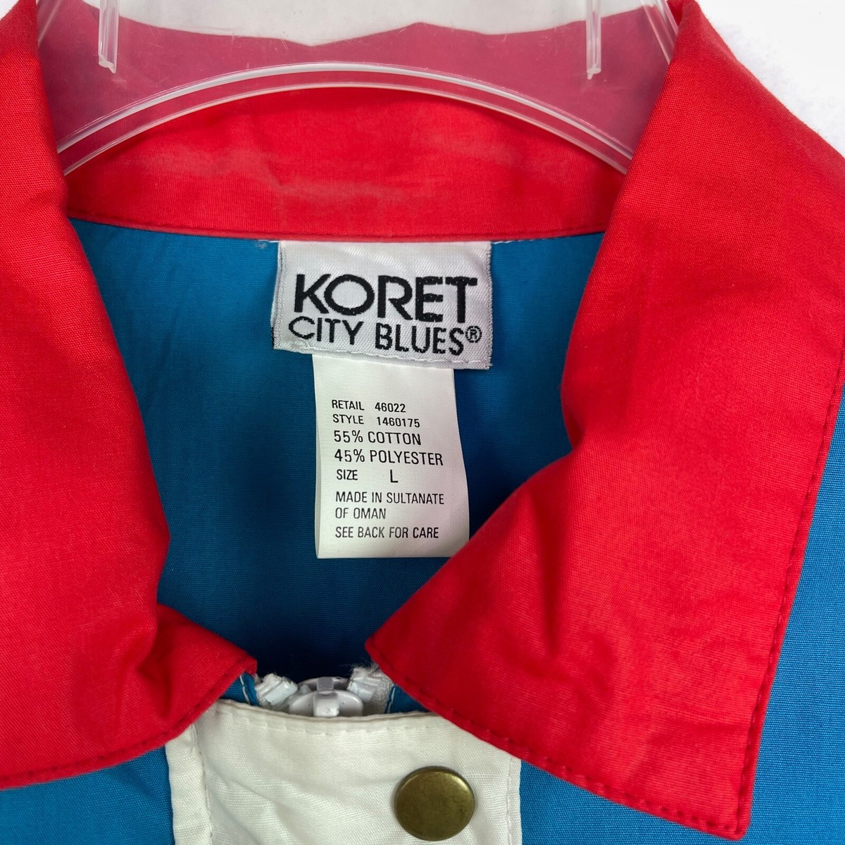 KORET アウター Koret City Blues Vintage 80's 90's Retro Style Lightweight