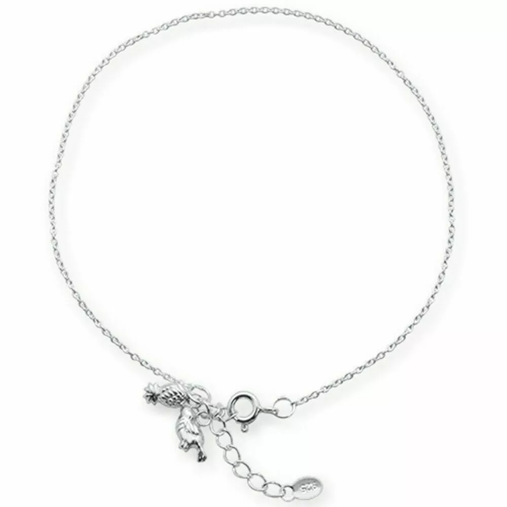 Plain silver deals bracelet