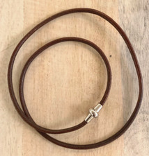 Brunello Cucinelli Leder Kette oder Armband Magnetverschluss NEU Originalverp.