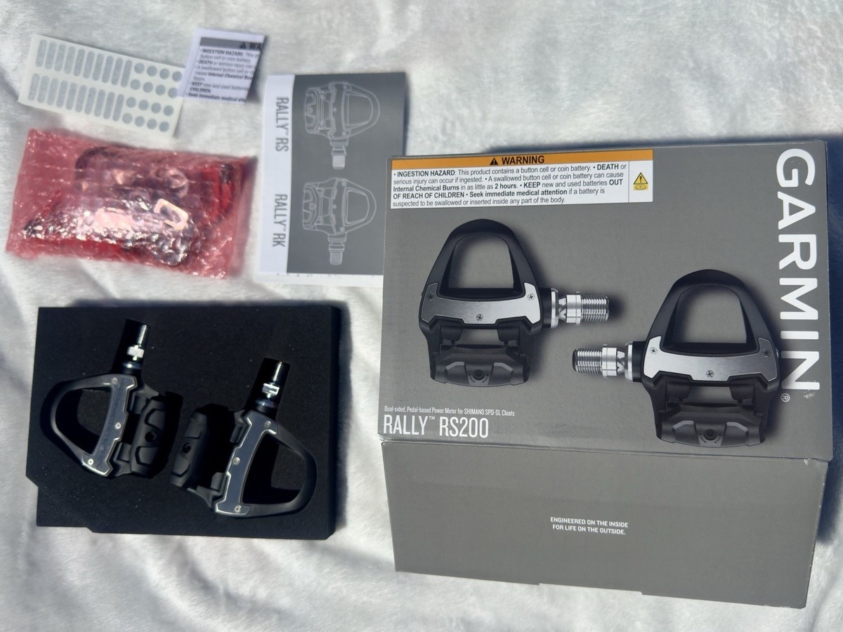 Garmin Rally RS200 Power Meter Pedal - Black for sale online | eBay