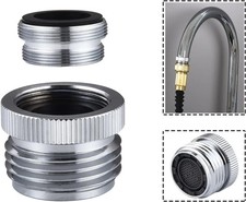 Faucet Adapter to Garden Hose, Sink Faucet Hose Attachment, 3/4" GHT Thread
