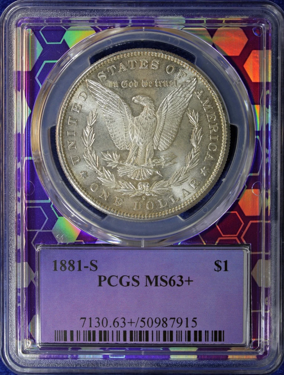 MS 63 Graded 1881 Year Morgan US Dollars (1878-1921) for sale | eBay