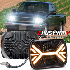 5x7" 7x6" For Toyota pickup 1982-1995 Truck 4Runner LED Headlight Hi-Lo Beam DRL