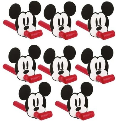 Unique Disney Mickey Mouse Blowouts 8ct