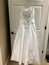 SIZE 12 Wedding Dress Davids Bridal Beautiful  Pick up Brownsburg IN