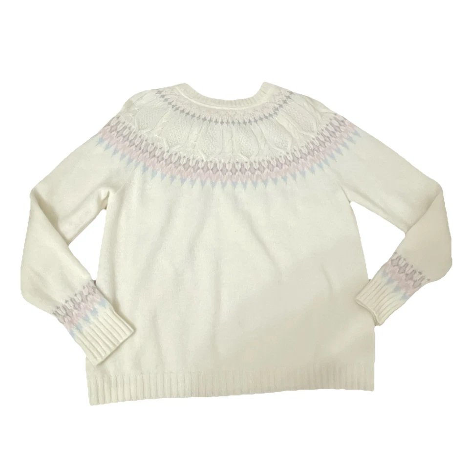 Nordic Style Cashmere Jumper Size 14 40” Chest PURE Collection - Image 2 of 4