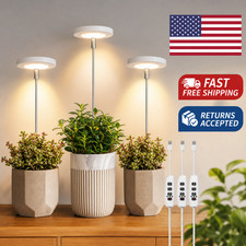 Full Spectrum LED Grow Light for Indoor Plants Height Adjustable Plant Lamp LED