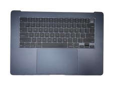 Apple Macbook Air 15.3" 2025 A3241 Palmrest Kbrd Battery 0303S Assembly Midnight