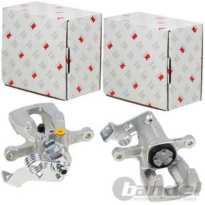 2X NK BREMSSATTEL HINTEN passend für HYUNDAI I10 II I20 II GB KIA RIO III UB