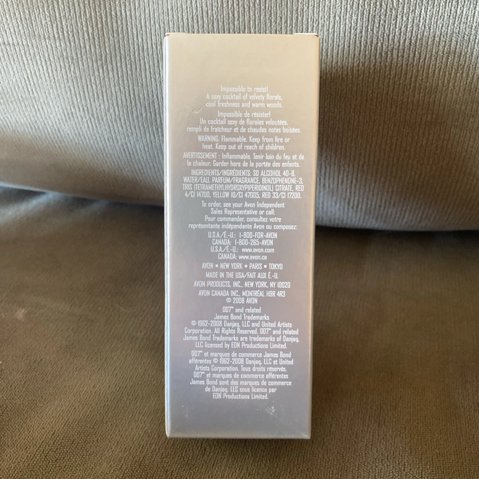 Avon Bond Girl 007 Eau de Parfum Spray, 1.7 fl oz (50 Ml) - Image 3 of 4