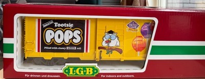 LGB G Gauge 46917 Tootsie Pops Boxcar - New in Box w/ Sleeve