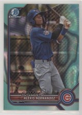 2022 Bowman Draft Chrome Aqua Lava Refractor /199 Alexis Hernandez #BDC-173 0rd2