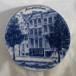 Anne Frankhus Amsterdam Small Plaquette