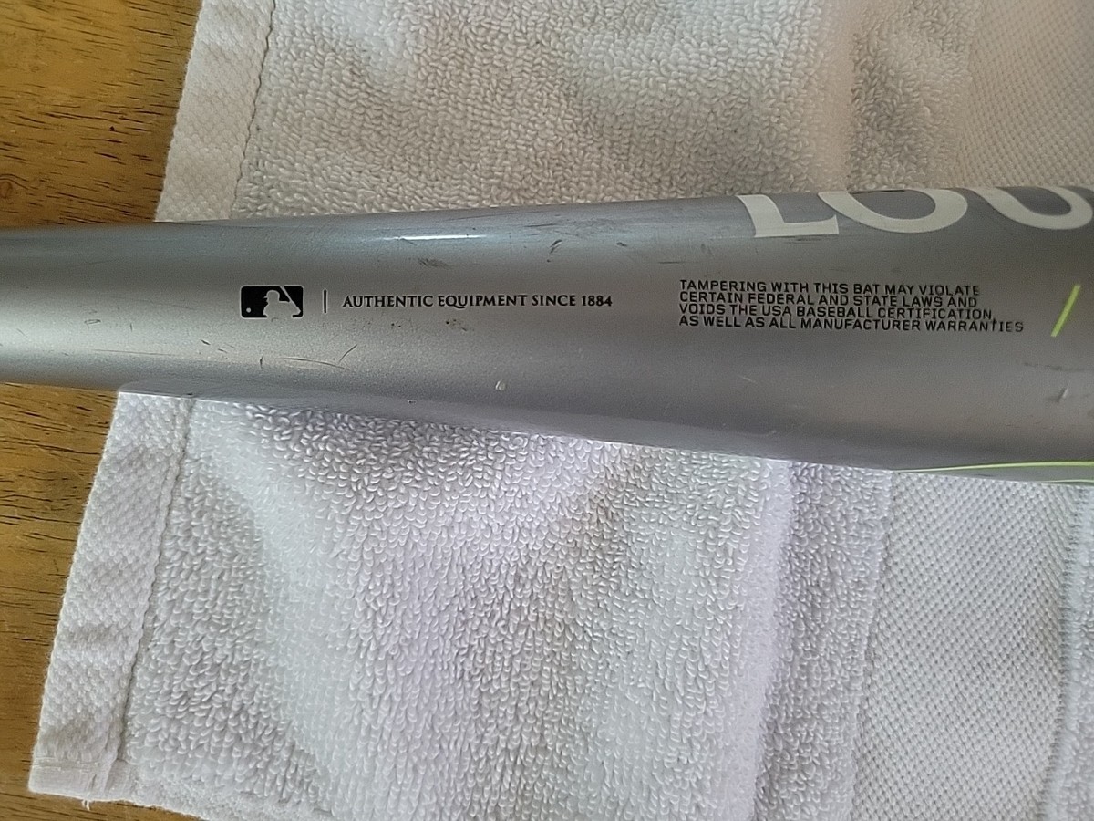 Batte Baseball Louisville Slugger Solo 6 - 31'', 20 Oz, Diamètre 2 5/8, Alliage Métal