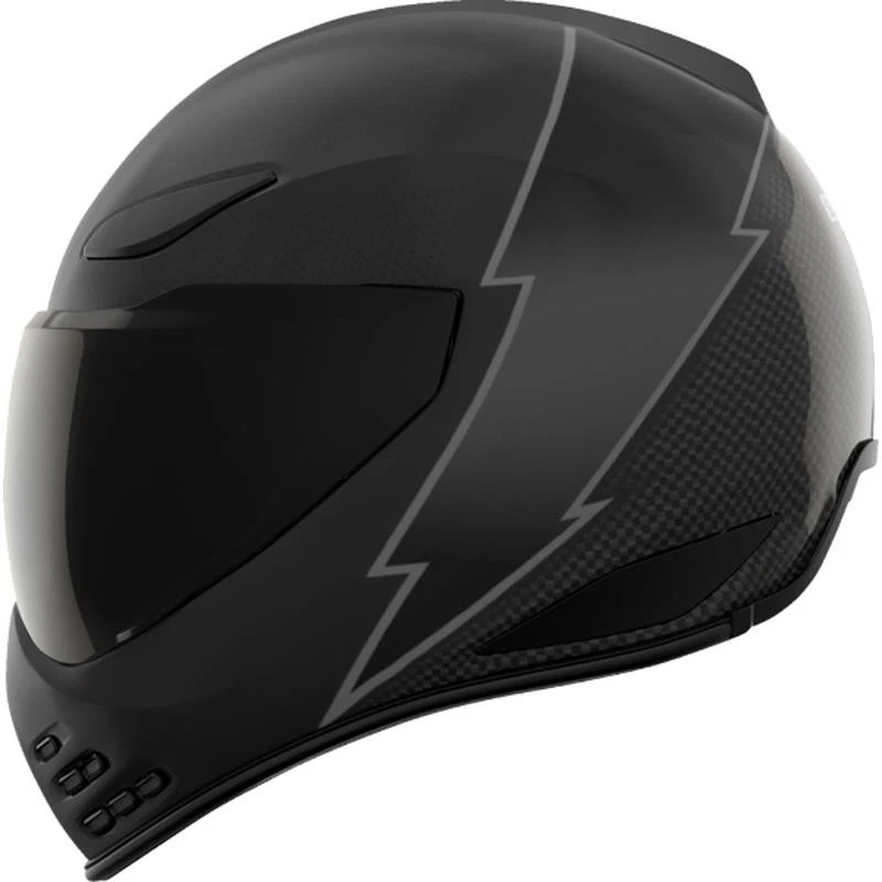 Icon Size M Black Motorcycle & Powersports Helmets for sale | eBay