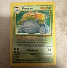 WotC Pokémon TCG Venusaur 15/102 Base Set Holo Rare English Stage 2 100 HP 1999