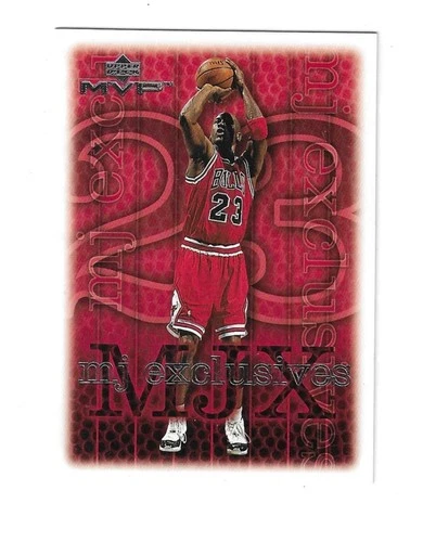 Michael Jordan 1999-00 Upper Deck MVP MJ Exclusives Card # 188