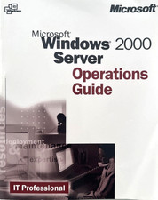 Microsoft Windows 2000 Server Operations Guide IT Professional MINT