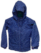 Columbia Girls Omni-Tech Interchange Hooded Outer Shell Jacket Size XS 6-6X 
