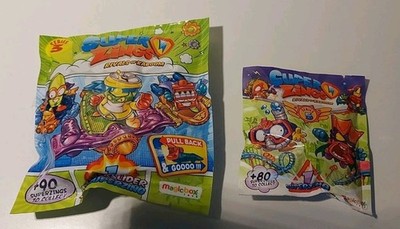 Super Zings/ 2 Polybeutel/ Spielzeug/ Sammelfigur/ Konvolut/ Magicbox