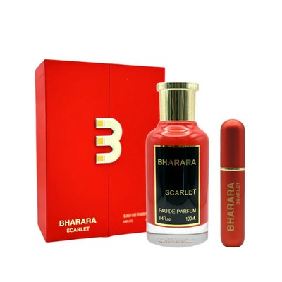 Bharara Scarlet * 3.4oz EDP Spray * NEW IN BOX SEALED * AUTHENTIC