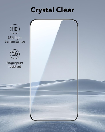 3 Pack for Iphone 15 Pro Max Screen Protector, Military Grade Shatterproof, 9H H - Picture 8 of 8