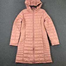 Love Tree Ultra Light Parka Womens Large Puffer Hooded Insulated Winter Long