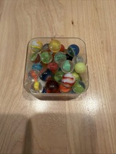 Vintage Marble Collection Mix Of Sizes And Colors. 40 Pieces