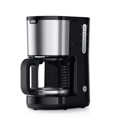 Braun PurShine KF 1500 BK Machine À Café Filtre 10 Tasses Noir Neuf - Photo 1/3