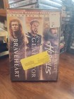 Ultimate Warrior Collection: Braveheart / Gladiator / Hercules 3 Movie Pack New