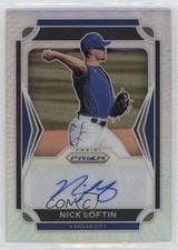 2021 Panini Prizm Draft Picks Auto Nick Loftin #AU-NL Auto 7ba