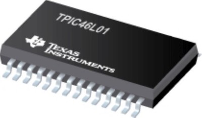 2pcs TI TPIC46L01 SOP-28 6-Channel Serial/Parallel Low-Side USA ship #zc