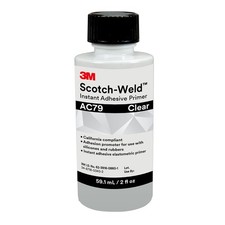 7100039262 - 3M Scotch-Weld Instant Adhesive Primer AC79 Clear 2 fl oz Bottle