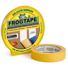 Frog Tape Delicate Surface Masking Tape 24mm x 41m Yellow Low Tack