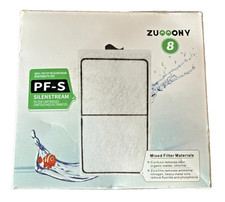 NIB 8 Pk PF-S Filter Cartridges For Top Fin Silenstream PF10 Power Filters