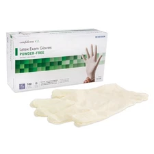 McKesson Confiderm Latex Exam Glove Standard Cuff Length X-LARGE 1000 per Case