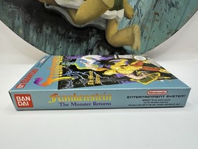 Frankenstein The Monster Returns Nintendo NES Complete CIB Rare!!! *READ*