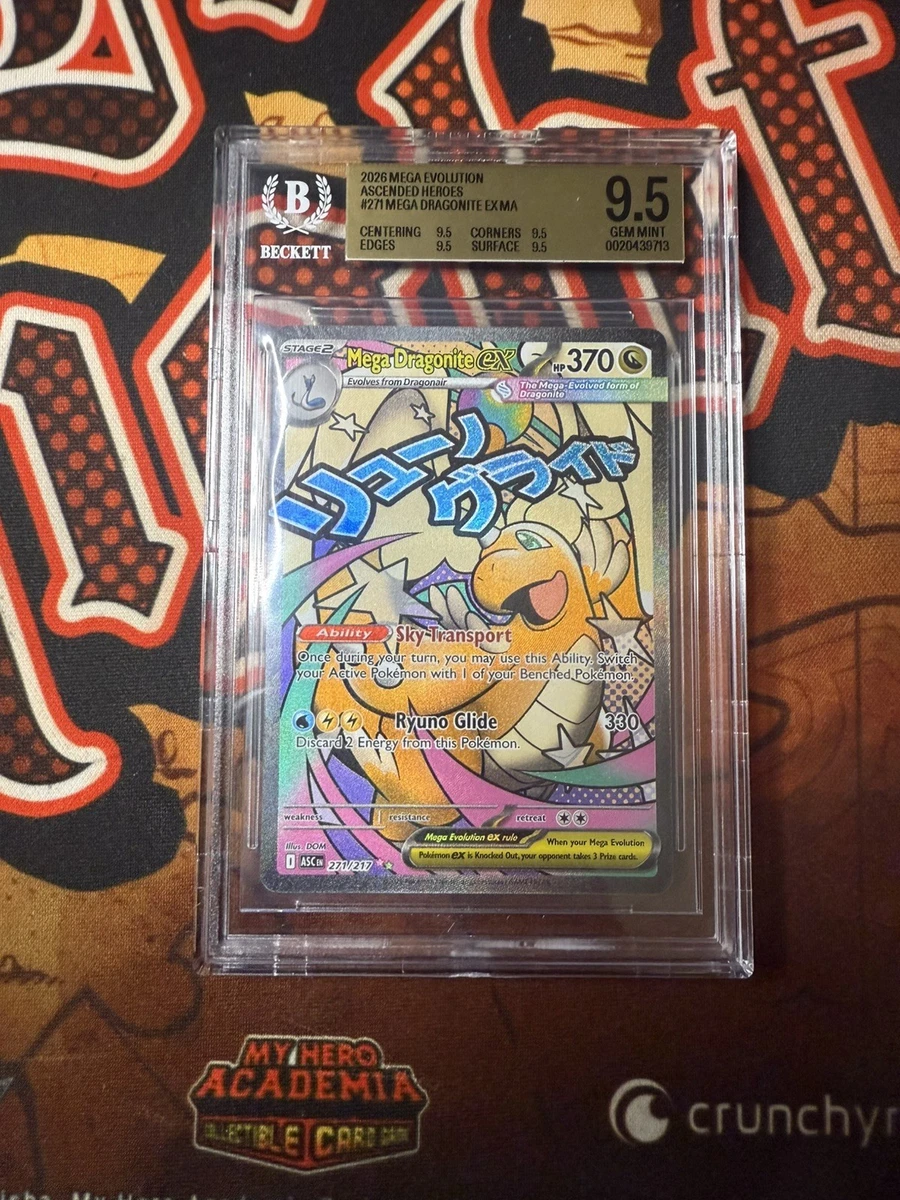 Pokémon TCG Beckett Grading Services (BGS) 9.5 Graded Individual