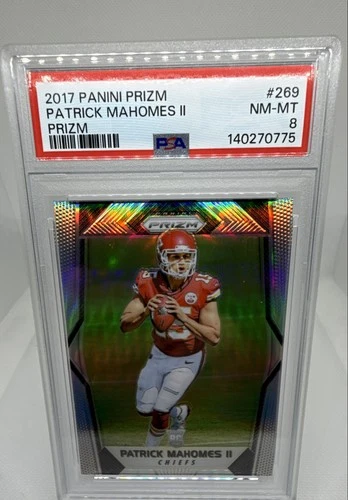 2017 Panini Prizm - Rookies Patrick Mahomes II #269 Silver Prizm (RC)