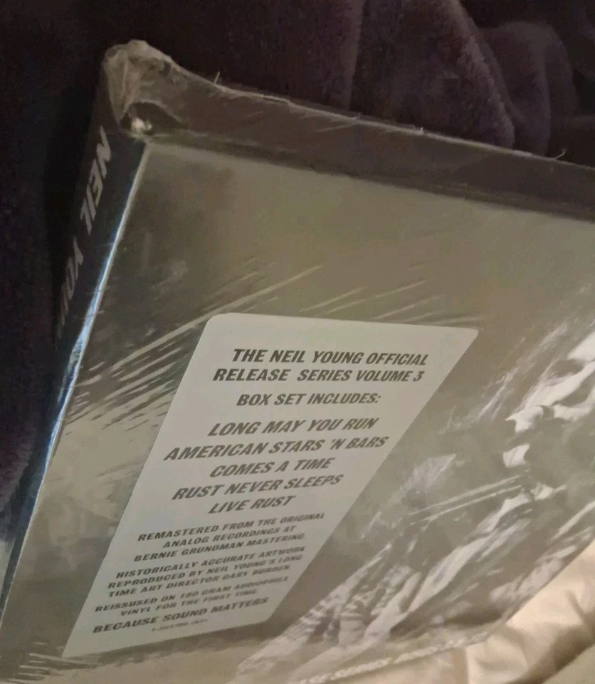 Neil Young - Official Release Series Discs 8.5-12(2016 Sealed Box Set,LP's - Image 3 of 4