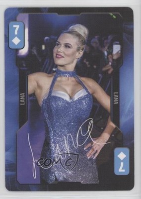 2019 Aquarius WWE Divas Evolution Playing Cards Lana #7D e6j