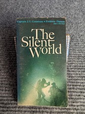 VINTAGE 1966 The Silent World - Jacques Cousteau - Scholastic 1st Printing SBS