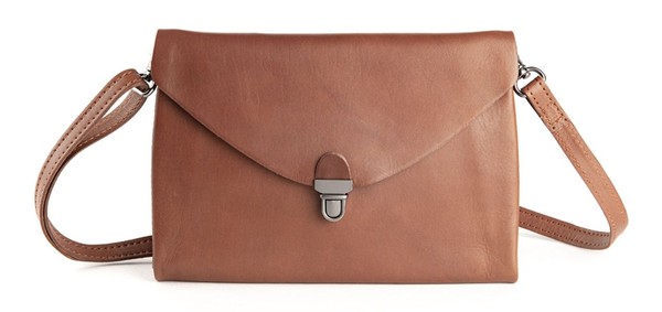 Harold's Fold Handbag Clutch M UmhäNgetasche Clutch Tasche Cognac Braun Neu-image